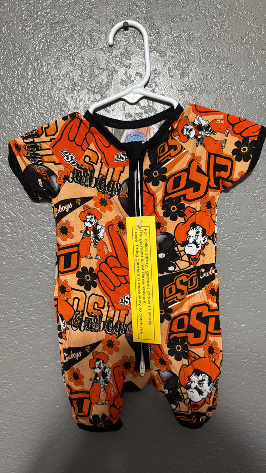 OSU Floral Bamboo Shortie