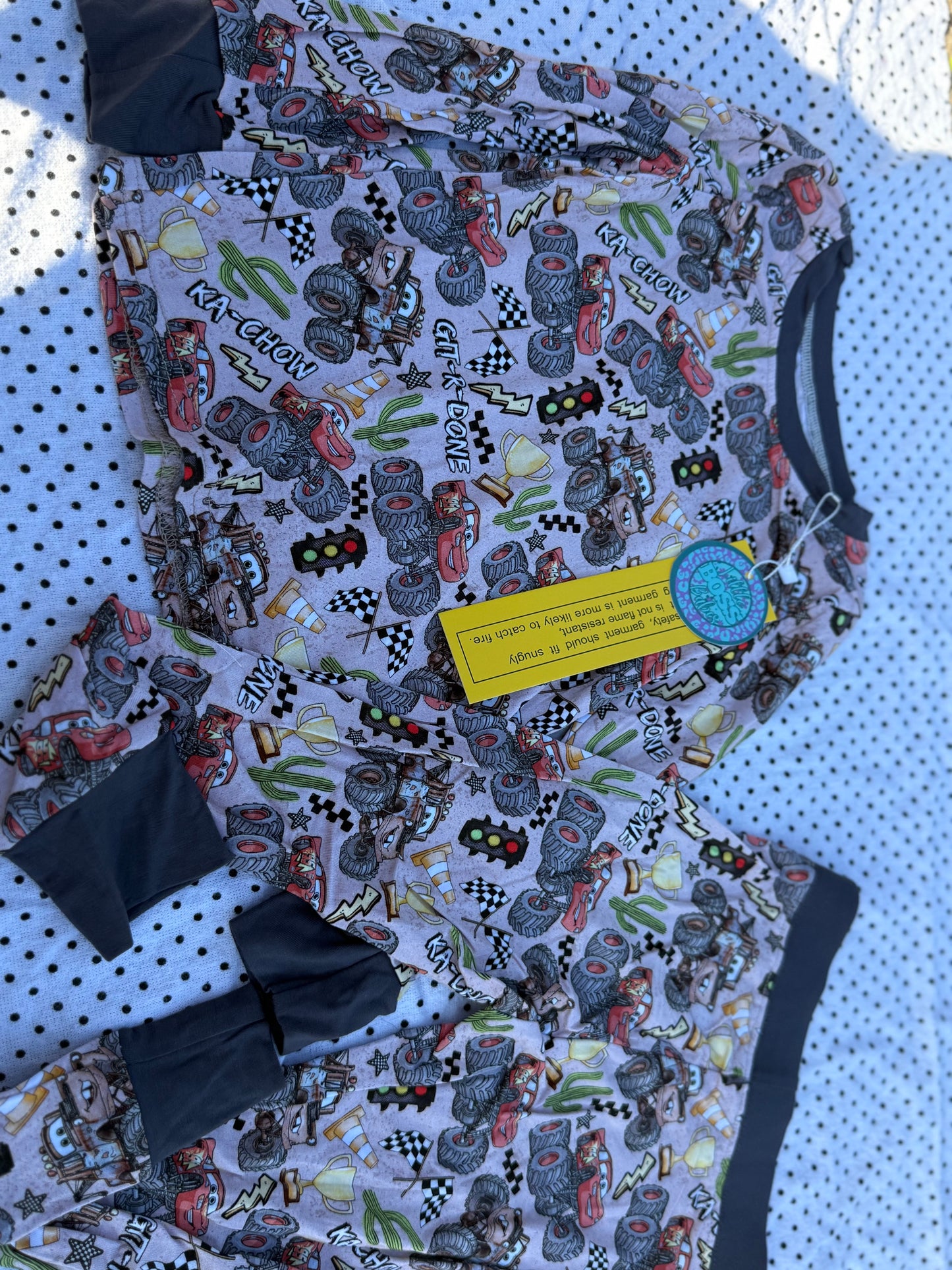 McQueen Monster Truck Bamboo Pj Set