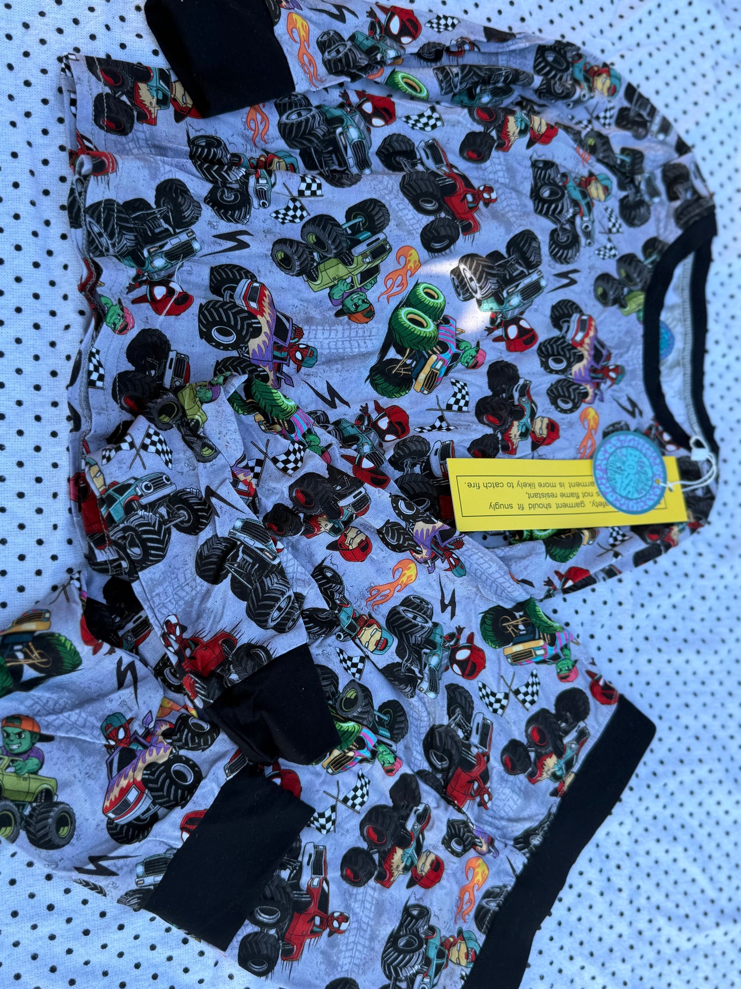 Spidey Trucks Bamboo Pj Set