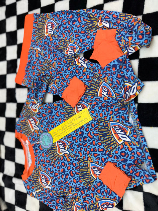 Leopard Thunder Bamboo Pj Set