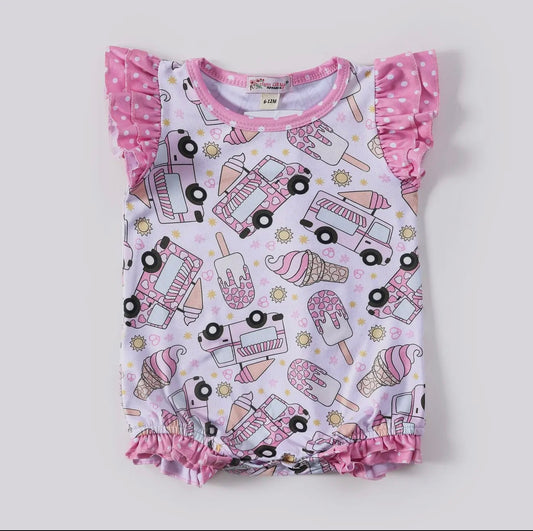 Ice Cream Truck Romper