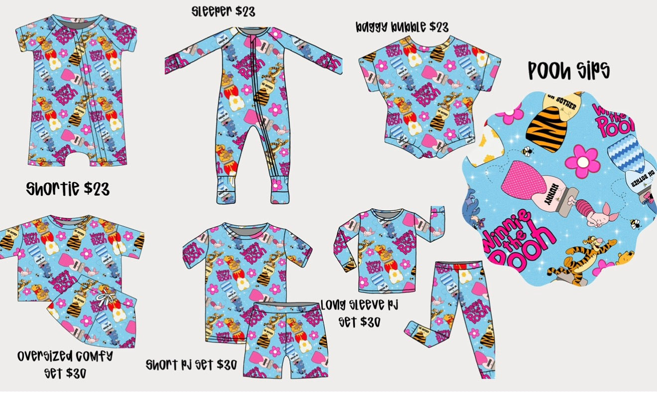 PRE ORDER Pooh Sips