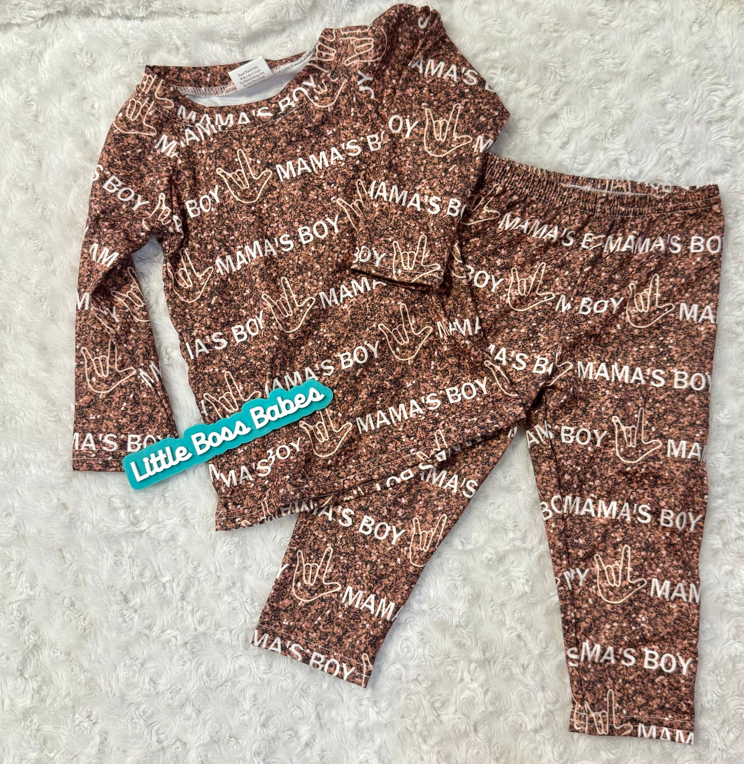 Mama’s Boy Brown Set