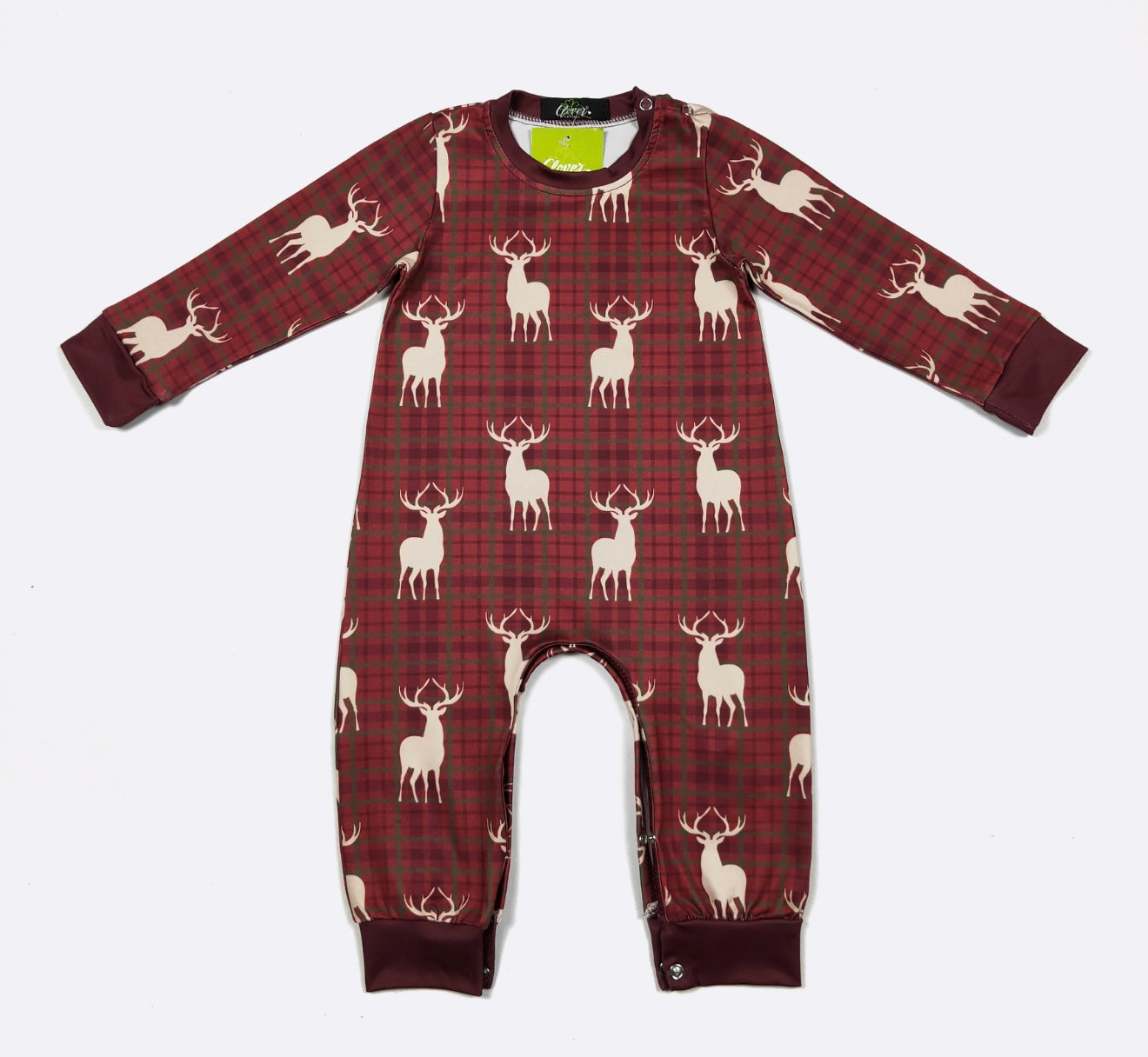 Crimson Stag Romper