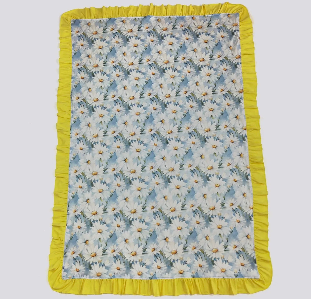 Blue Daisy Blanket