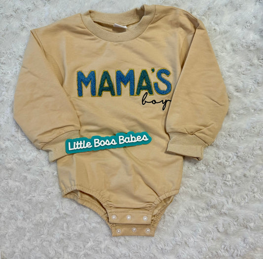 Mama’s Boy Chenille Romper