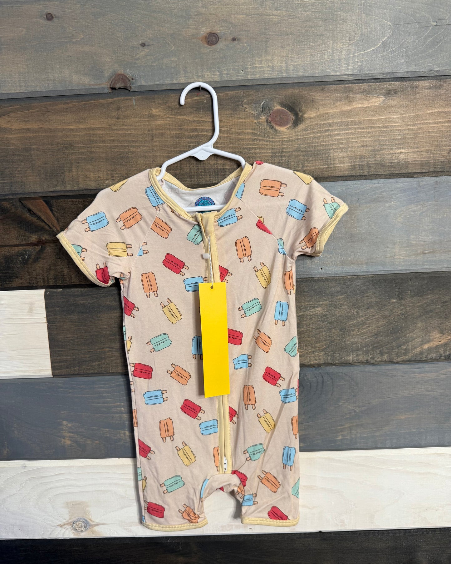 Popsicle Bamboo Shortie Romper