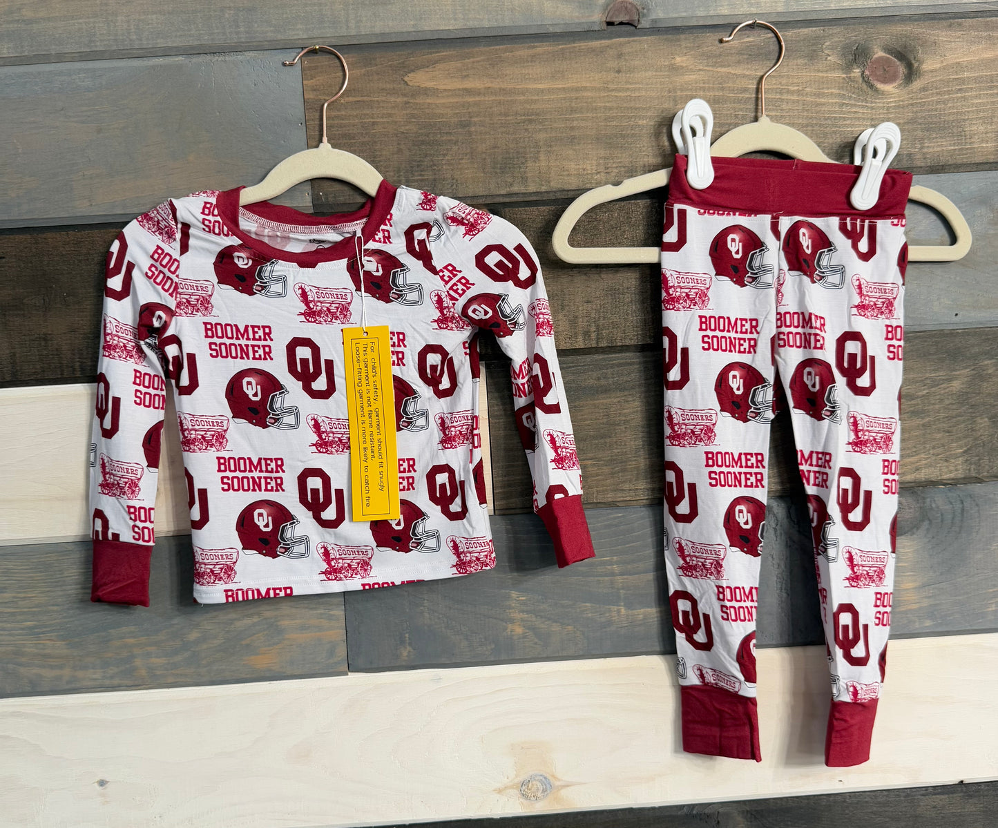 OU Bamboo 2 Piece Pajama Set