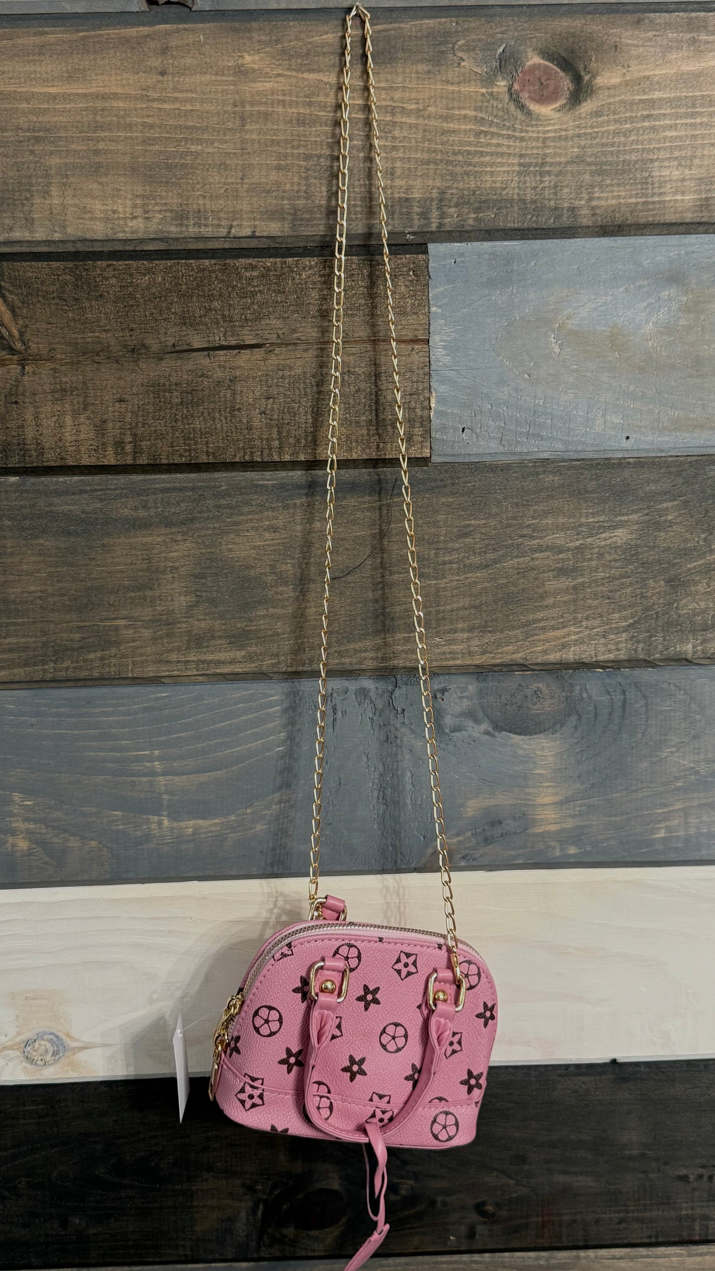 Pink Mini Crossbody Purse