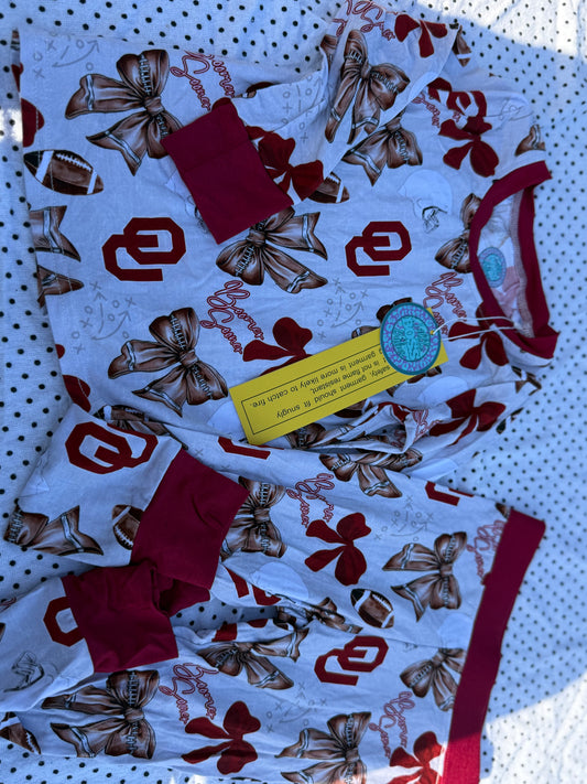 OU Coquette Bamboo Pj Set