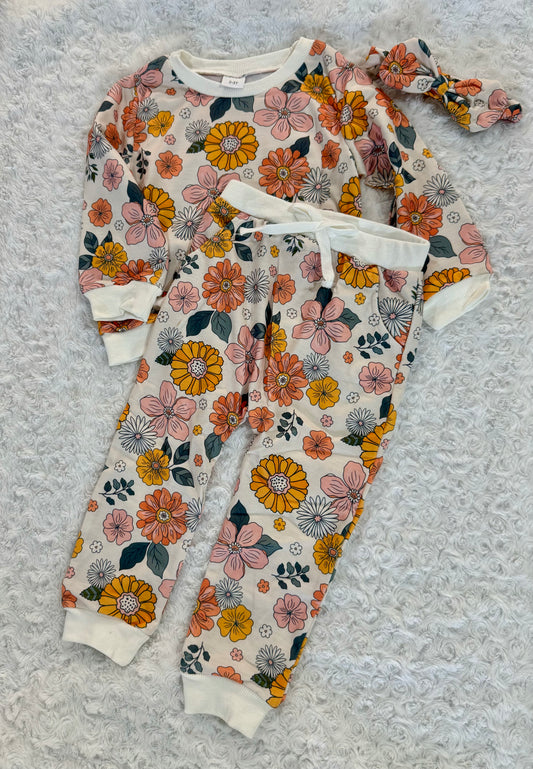 Autumn Floral Jogger Set