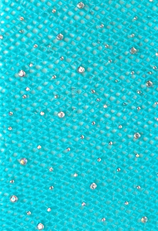 Turquoise Bling Tights