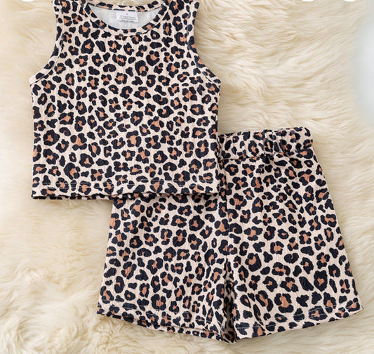 Ribbed Cheetah Set