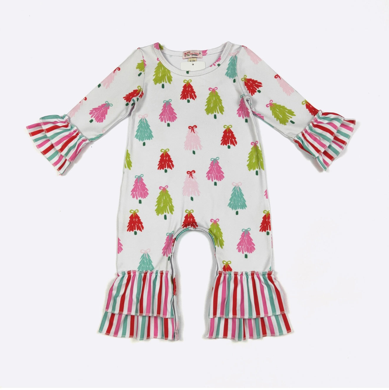 Cheery Christmas Tree Romper