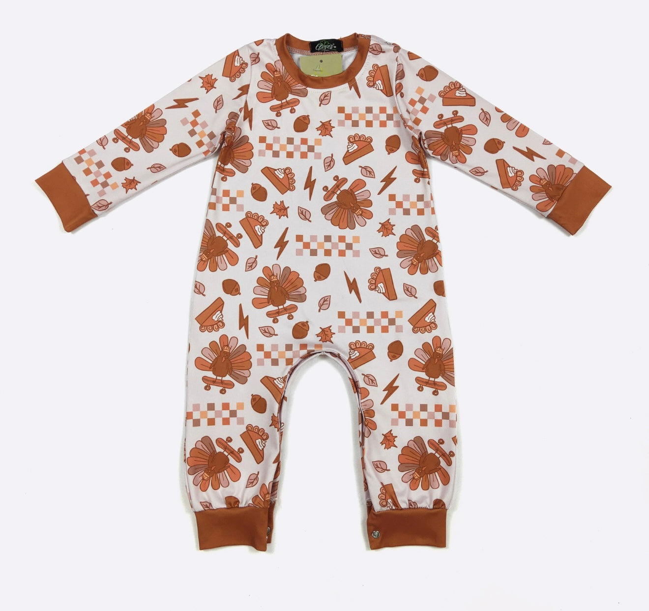 Rad Dude Turkey Romper