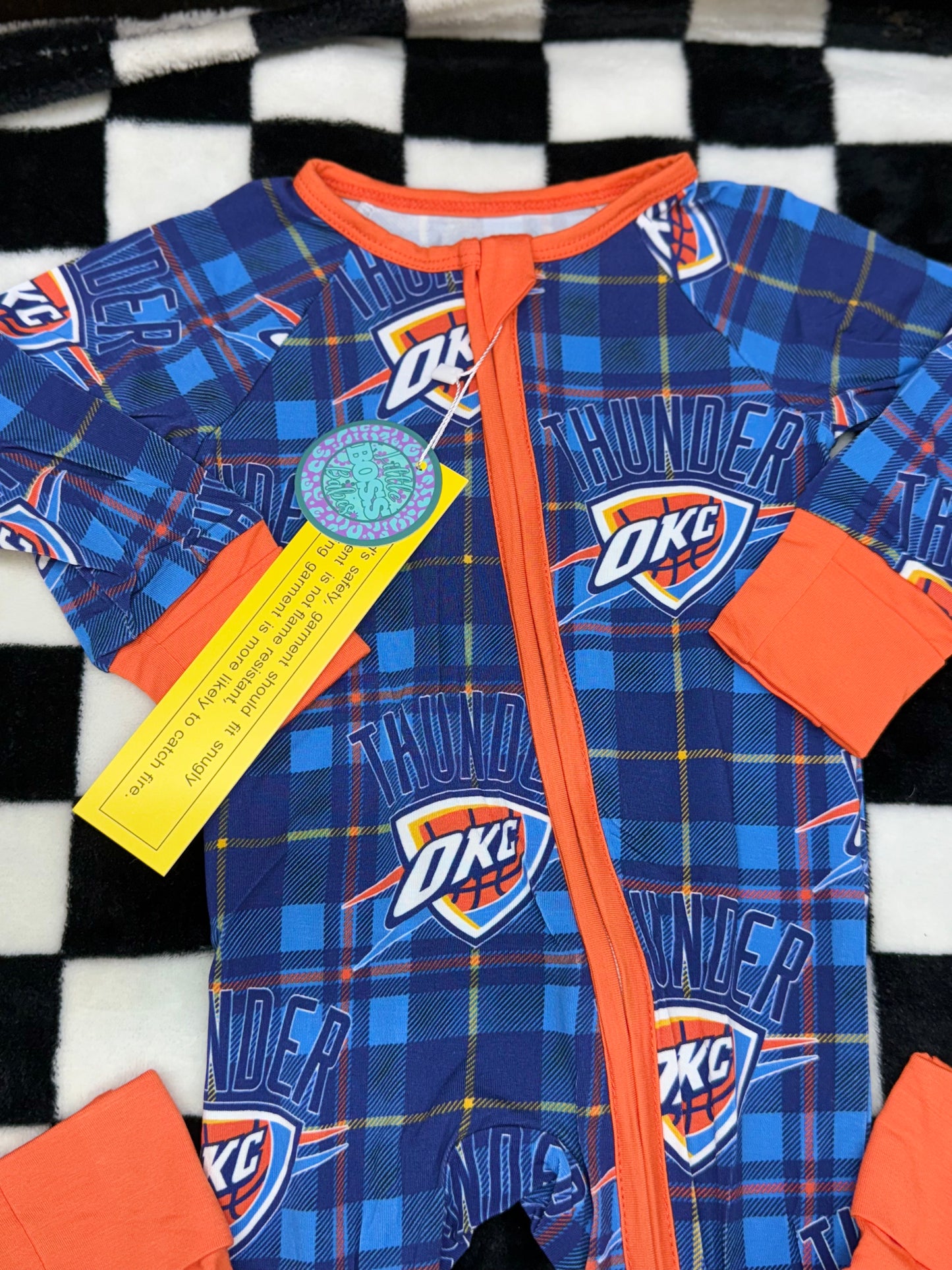 Plaid Thunder Bamboo Sleeper
