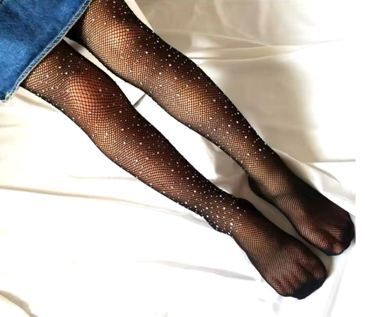 Black Bling Tights