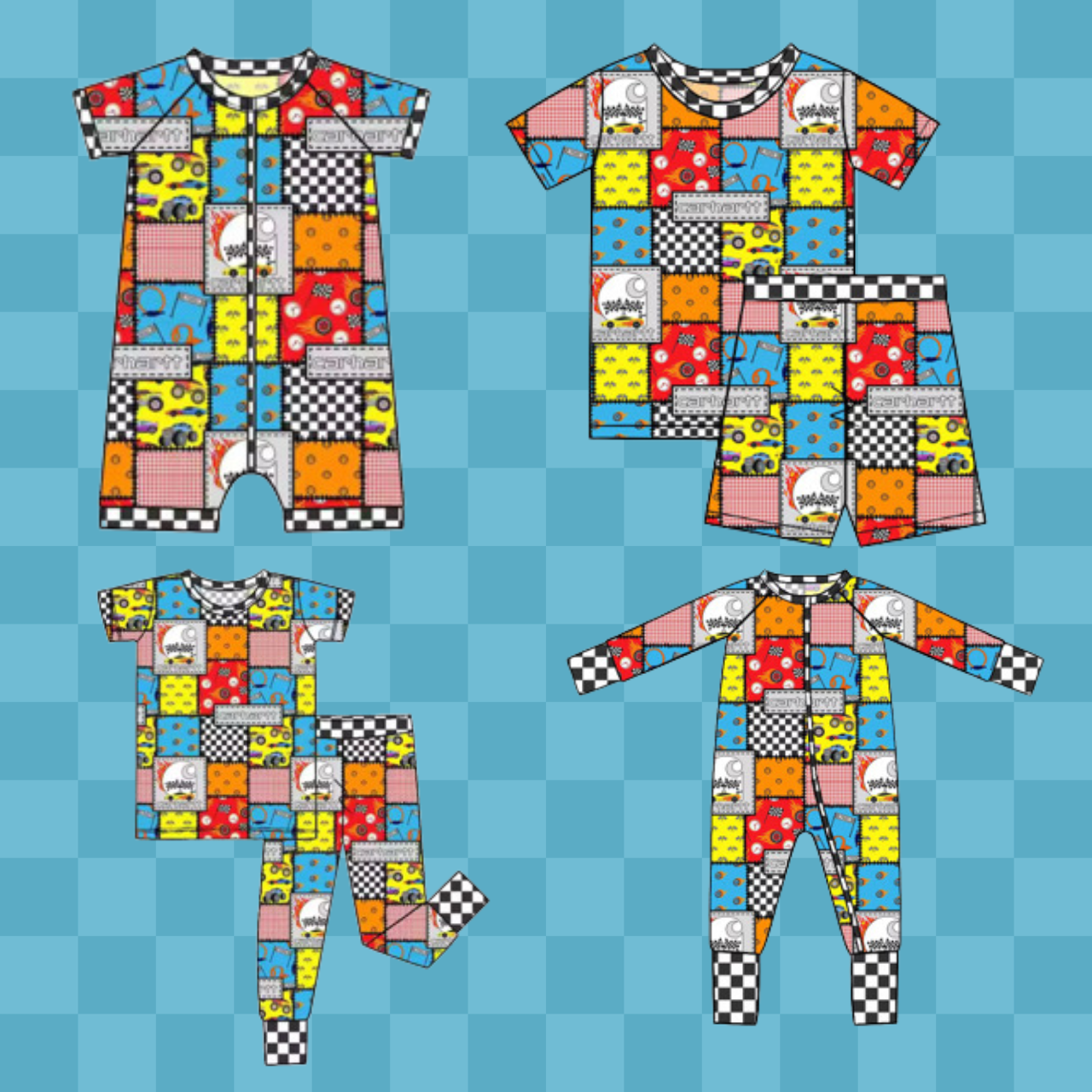 Racing CH Patchwork Bamboo PRE ORDER  ETA EARLY APRIL