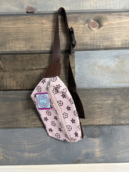 Light Pink Cross Body Bag