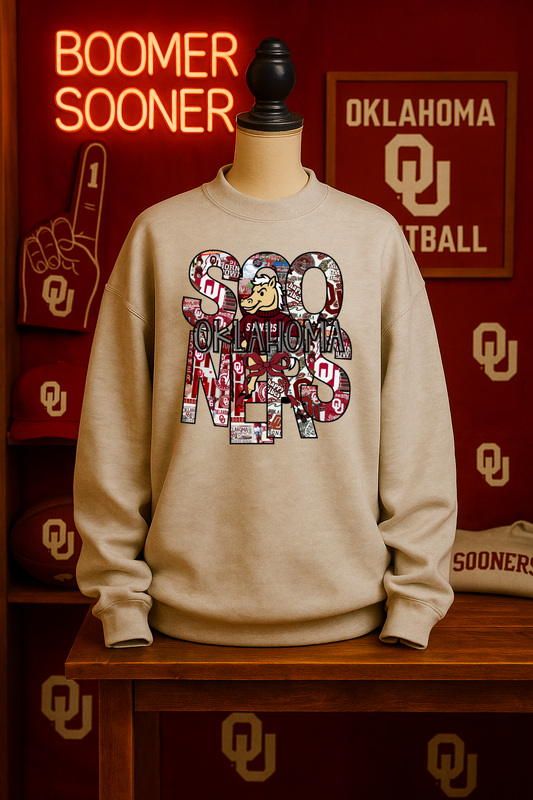 Busy OU Sooners Infant Styles