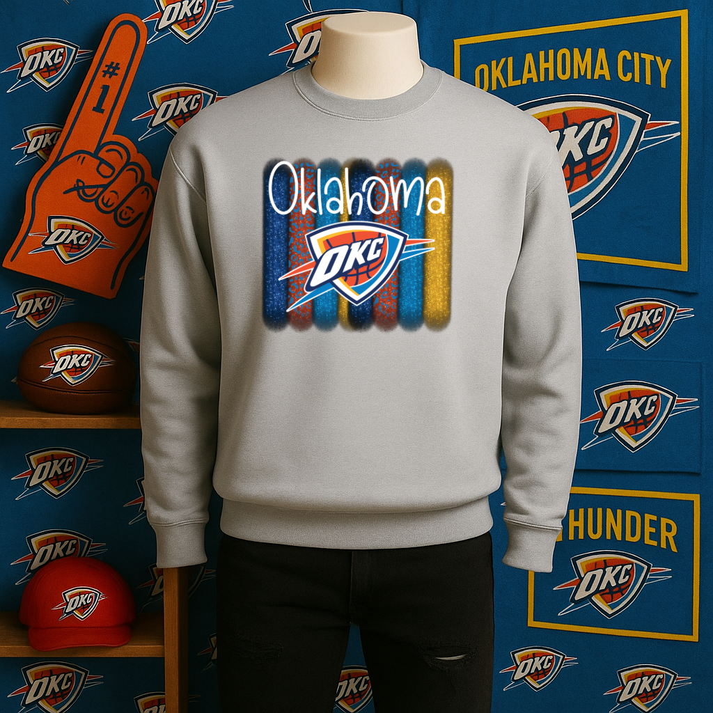 OKC Leopard Brushstroke Toddler Styles