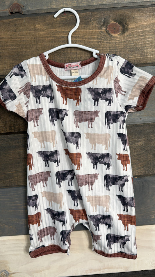 Cow Romper