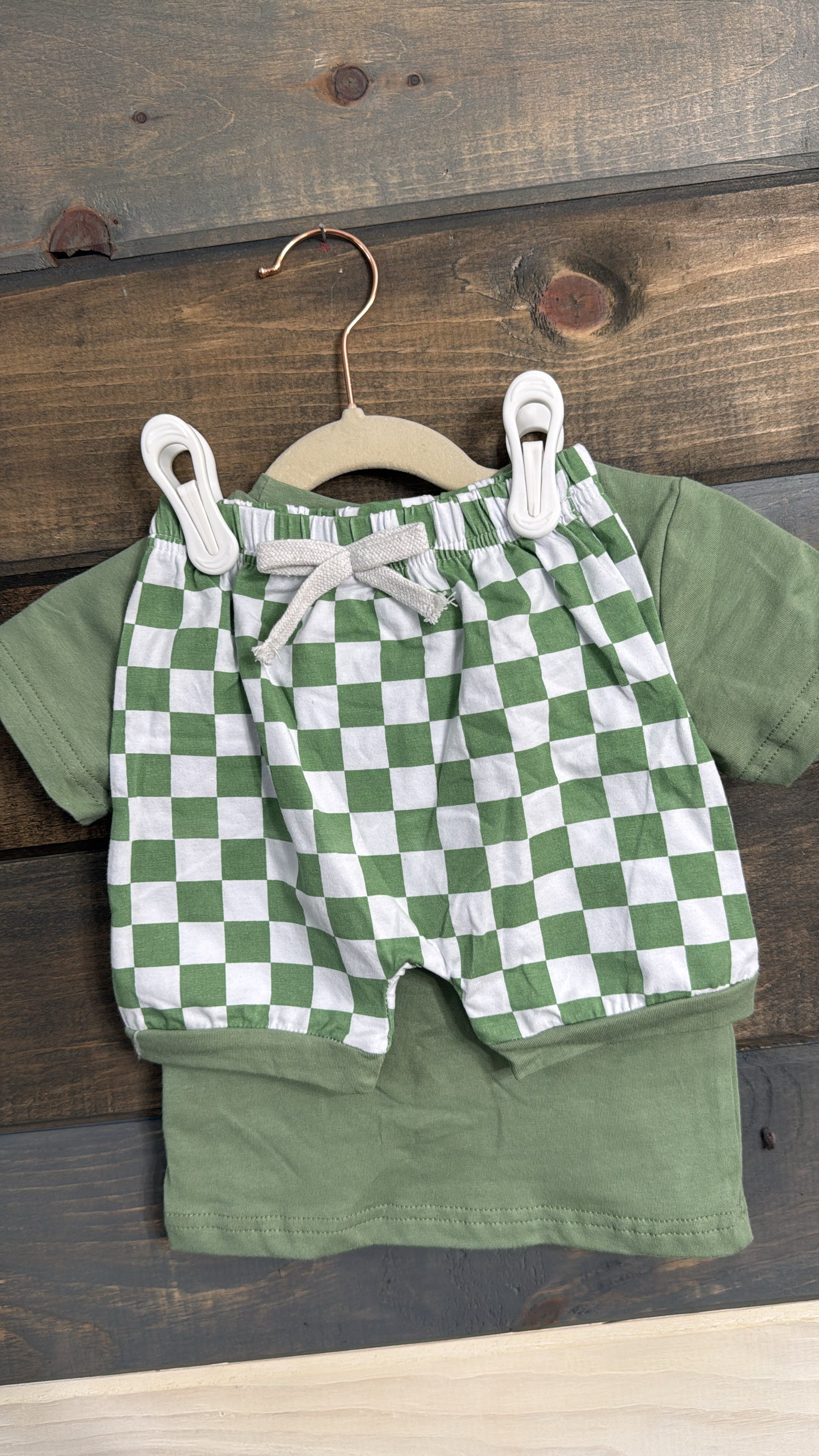 Mamas Boy Green Set