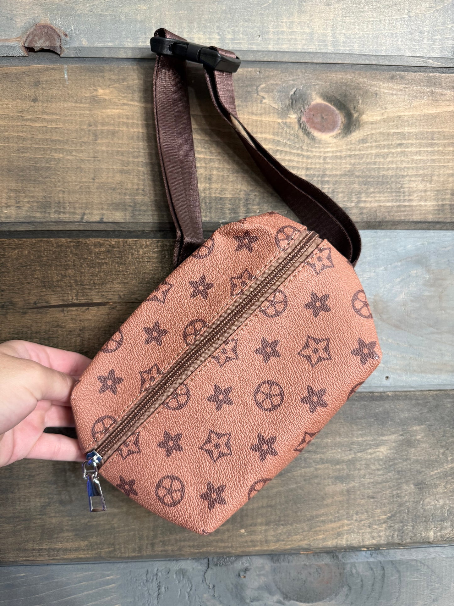 Light Brown Crossbody Bag