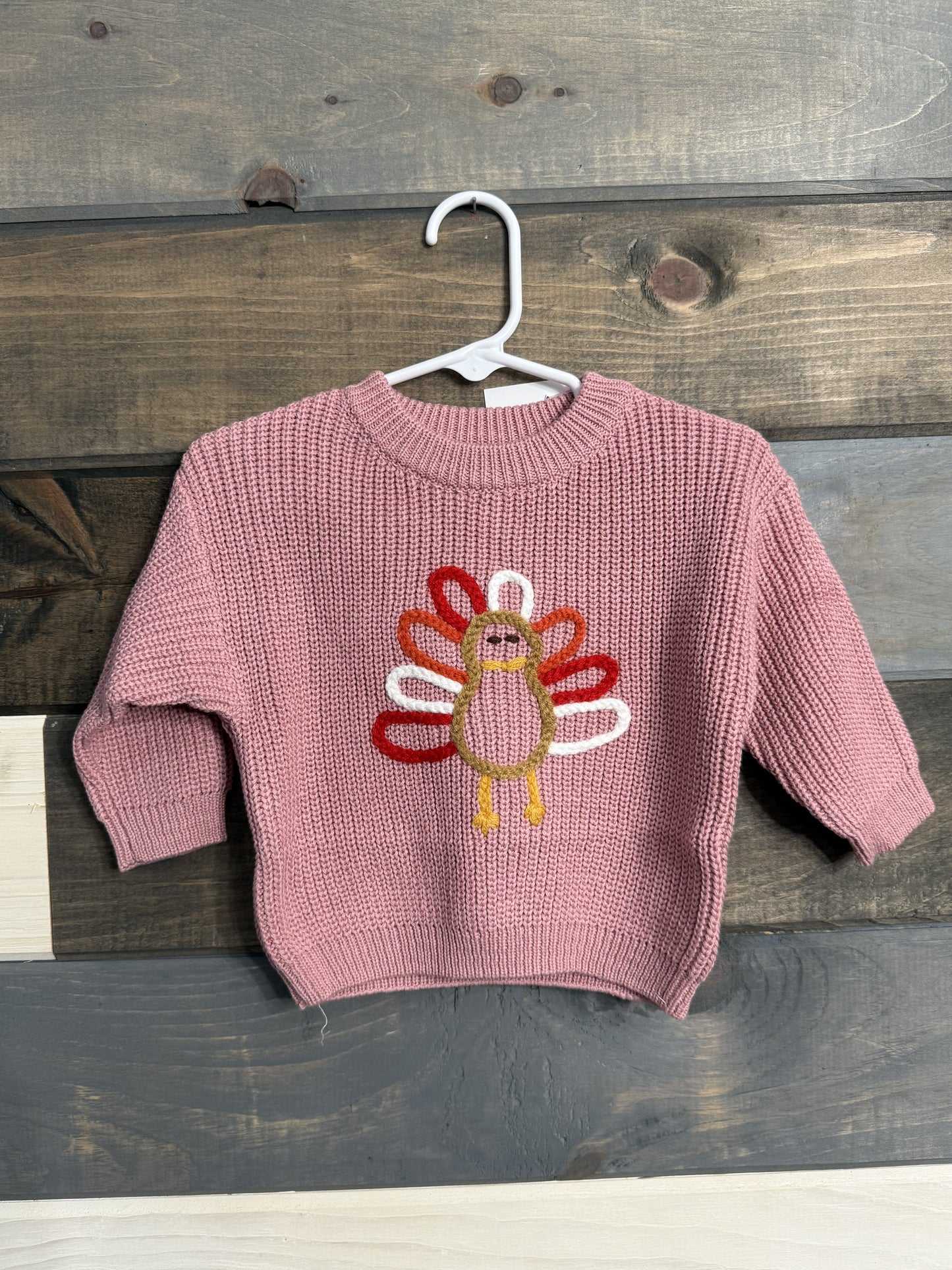 Pink Turkey Sweater