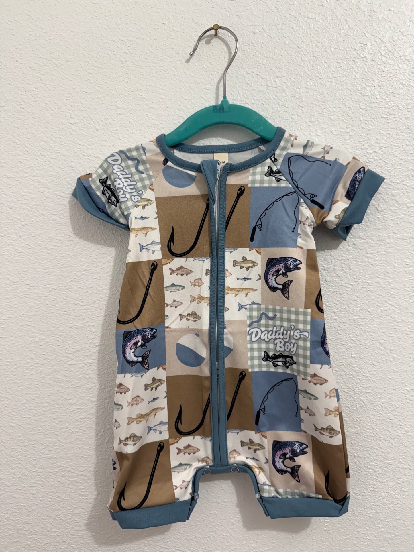 Fish Shortie Romper
