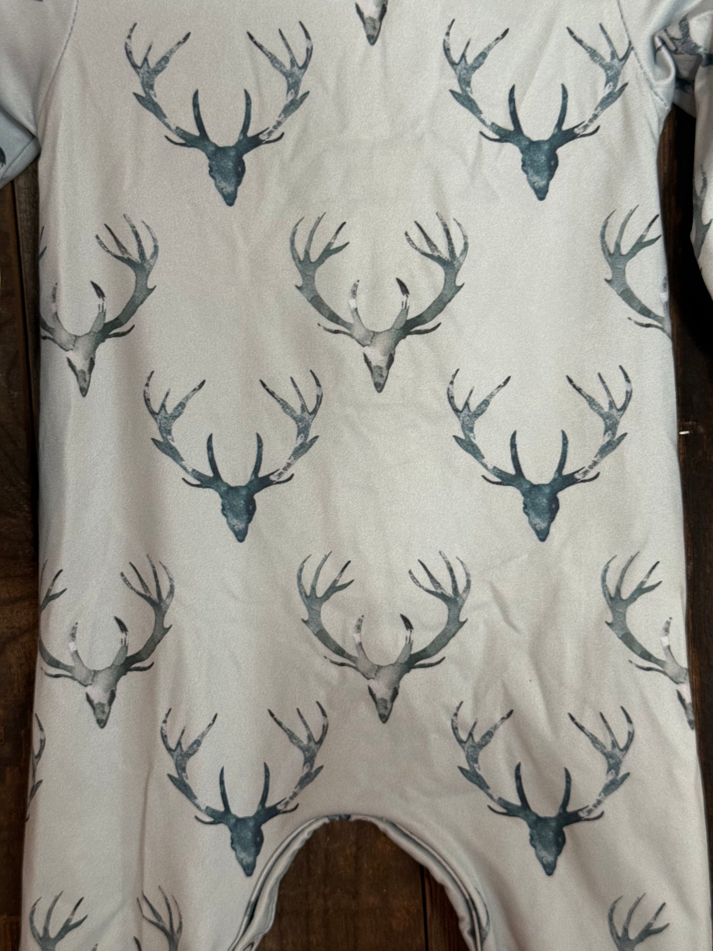 Sage Deer Romper