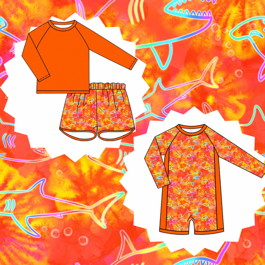 Neon Bite Swim Styles