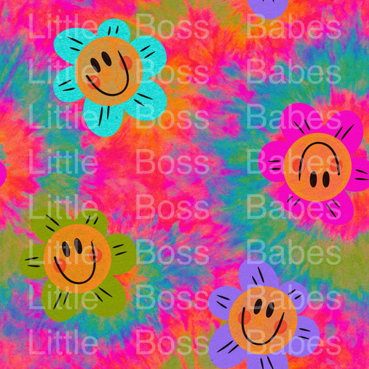 Floral Tye Dye Swim Styles