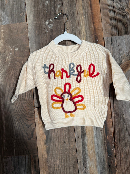 Thankful Sweater Tan