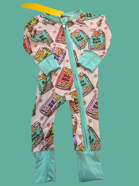 Floral Bible Bamboo Sleeper