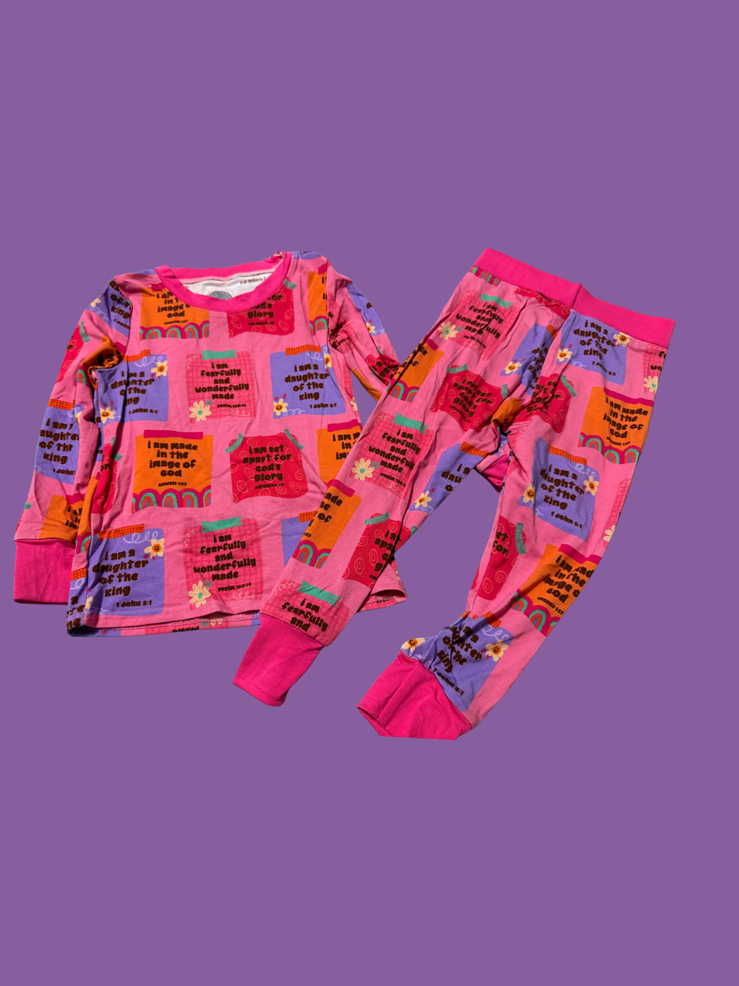 Girl Affirmations Bamboo Pj Set