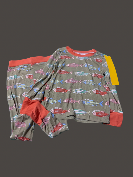 Boy Fishers of Men Bamboo Pj Set