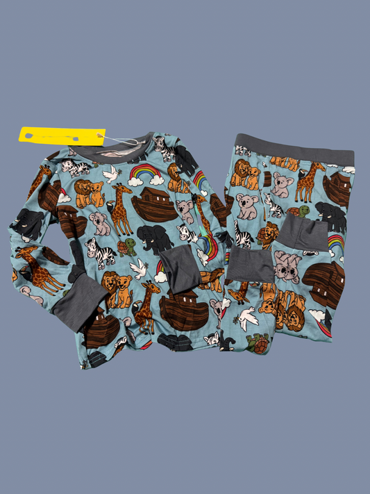 Noah’s Ark Bamboo Pj Set