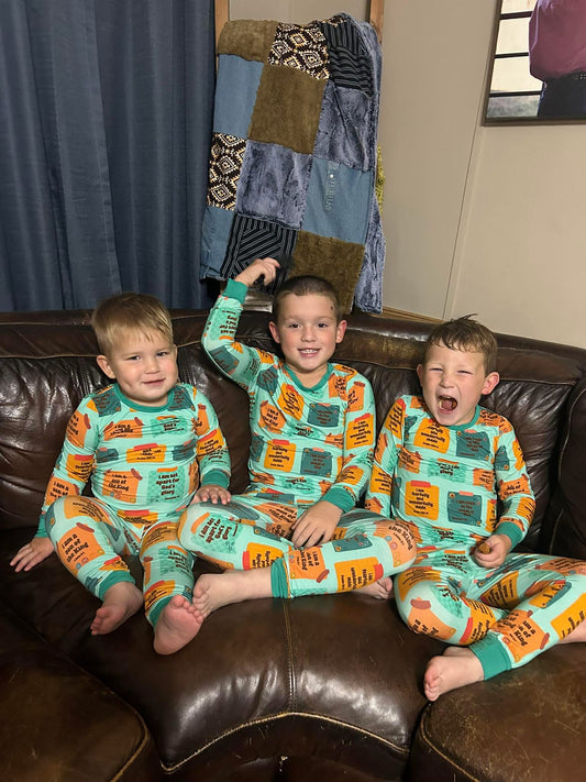 Boy Affirmations Bamboo Pj Set