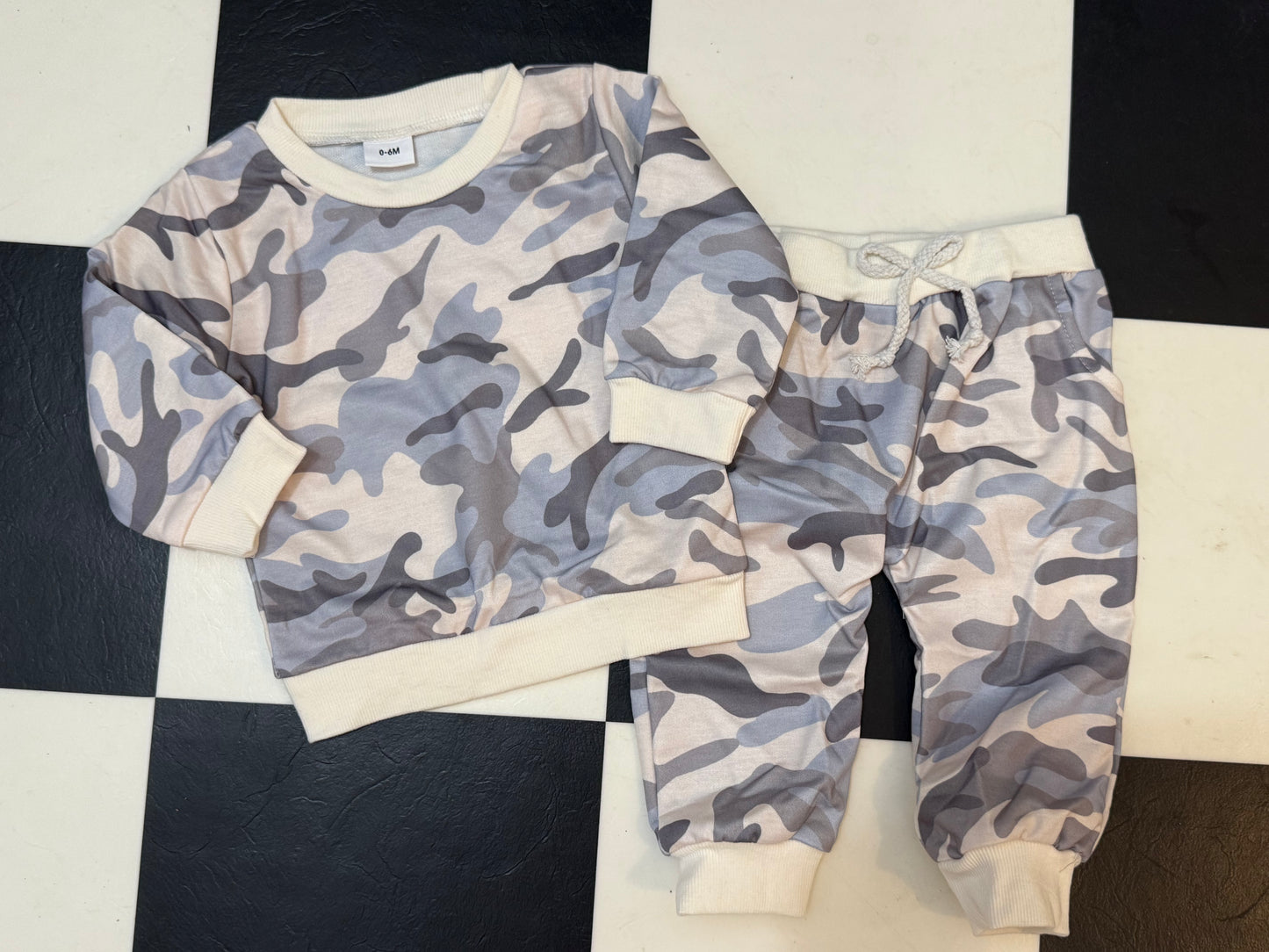 Grey Camo Set