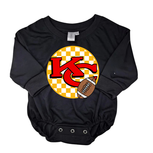 Kansas Football Checker Infant Styles