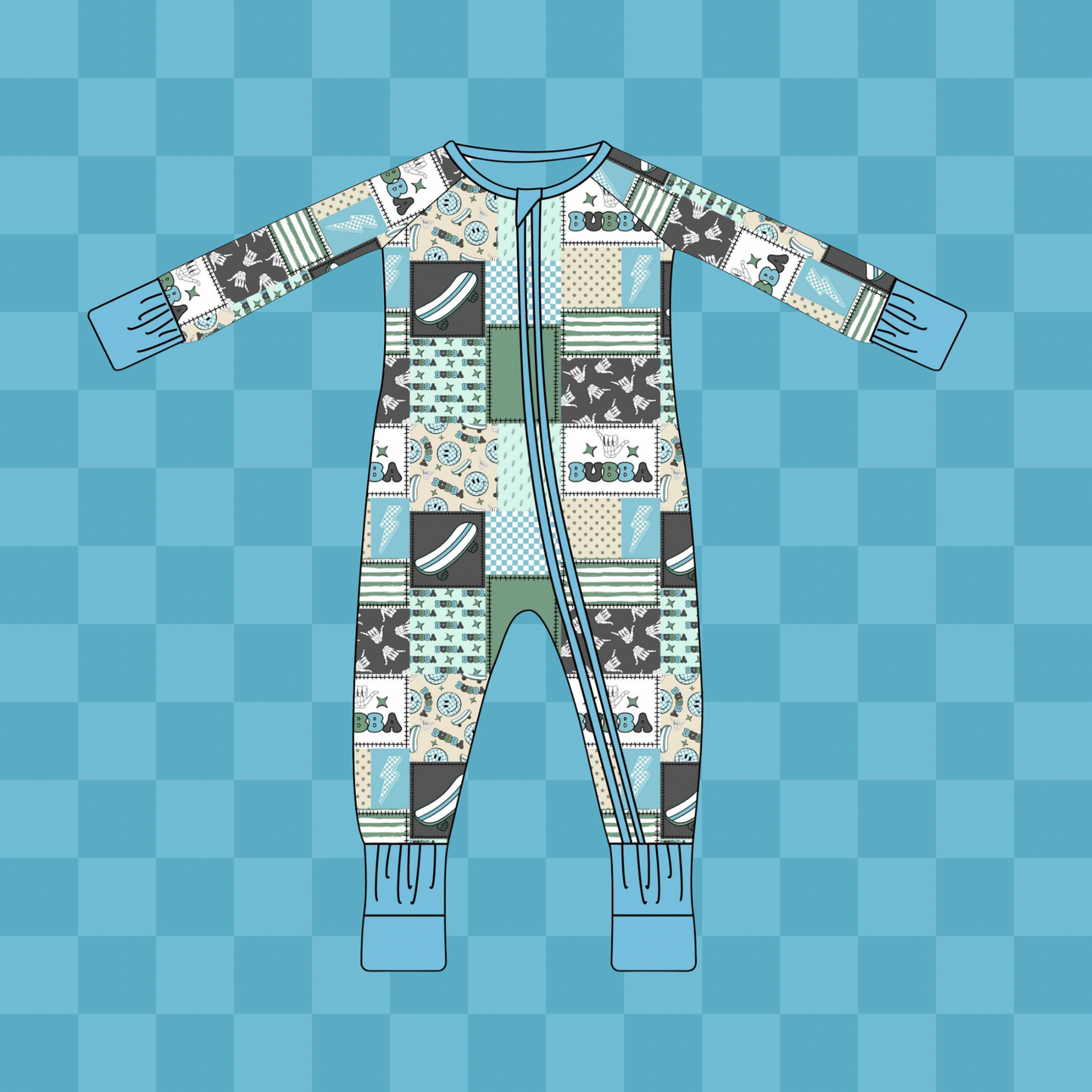 Bubba Patchwork Bamboo Sleeper
