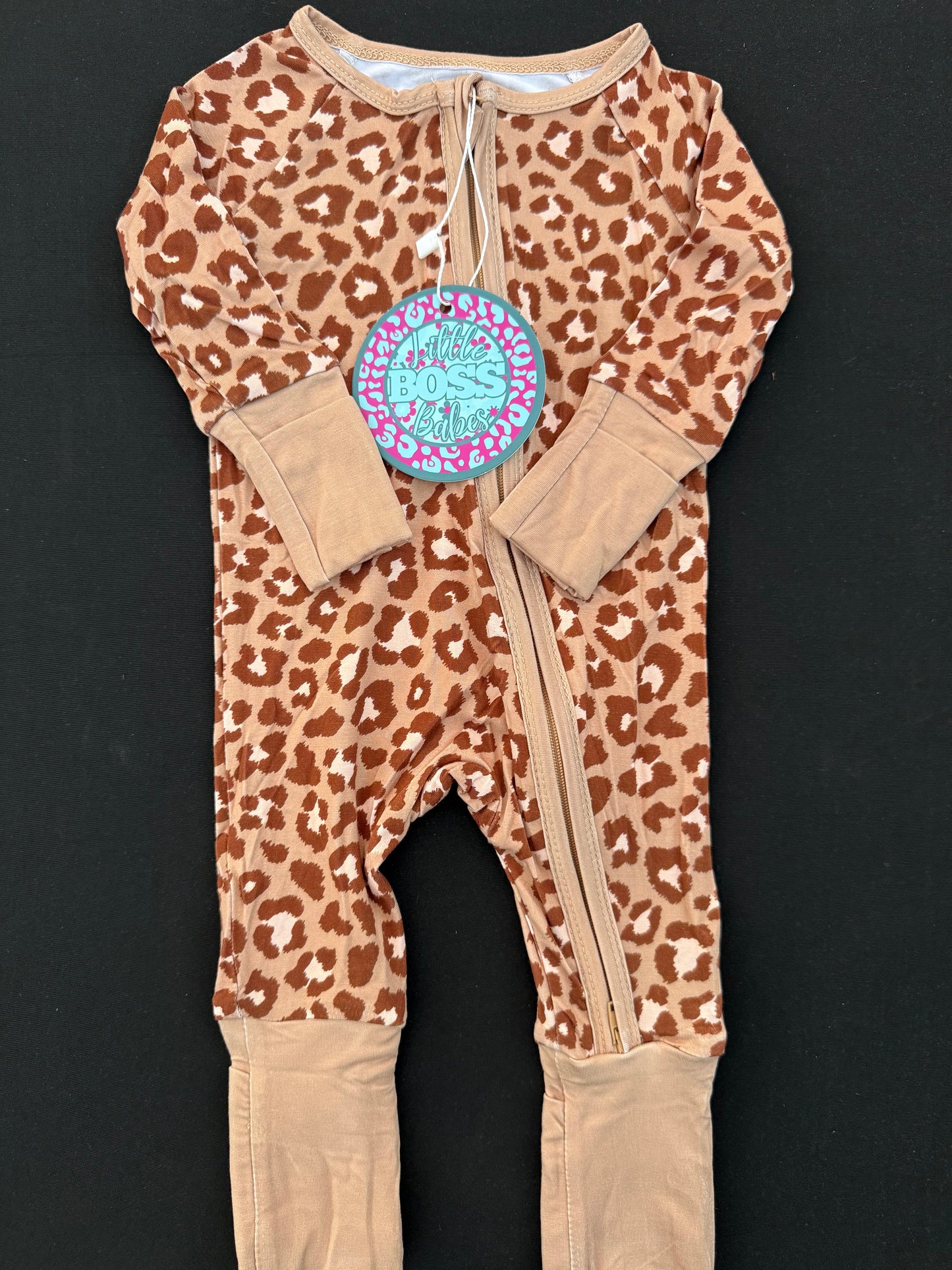 Fall Leopard Bamboo Sleeper