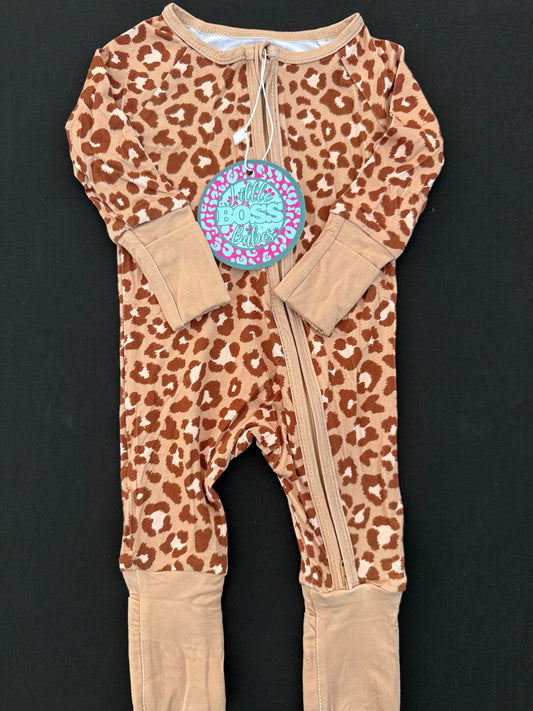 Fall Leopard Bamboo Sleeper