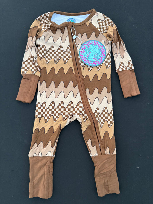 Mocha Waves Bamboo Sleeper