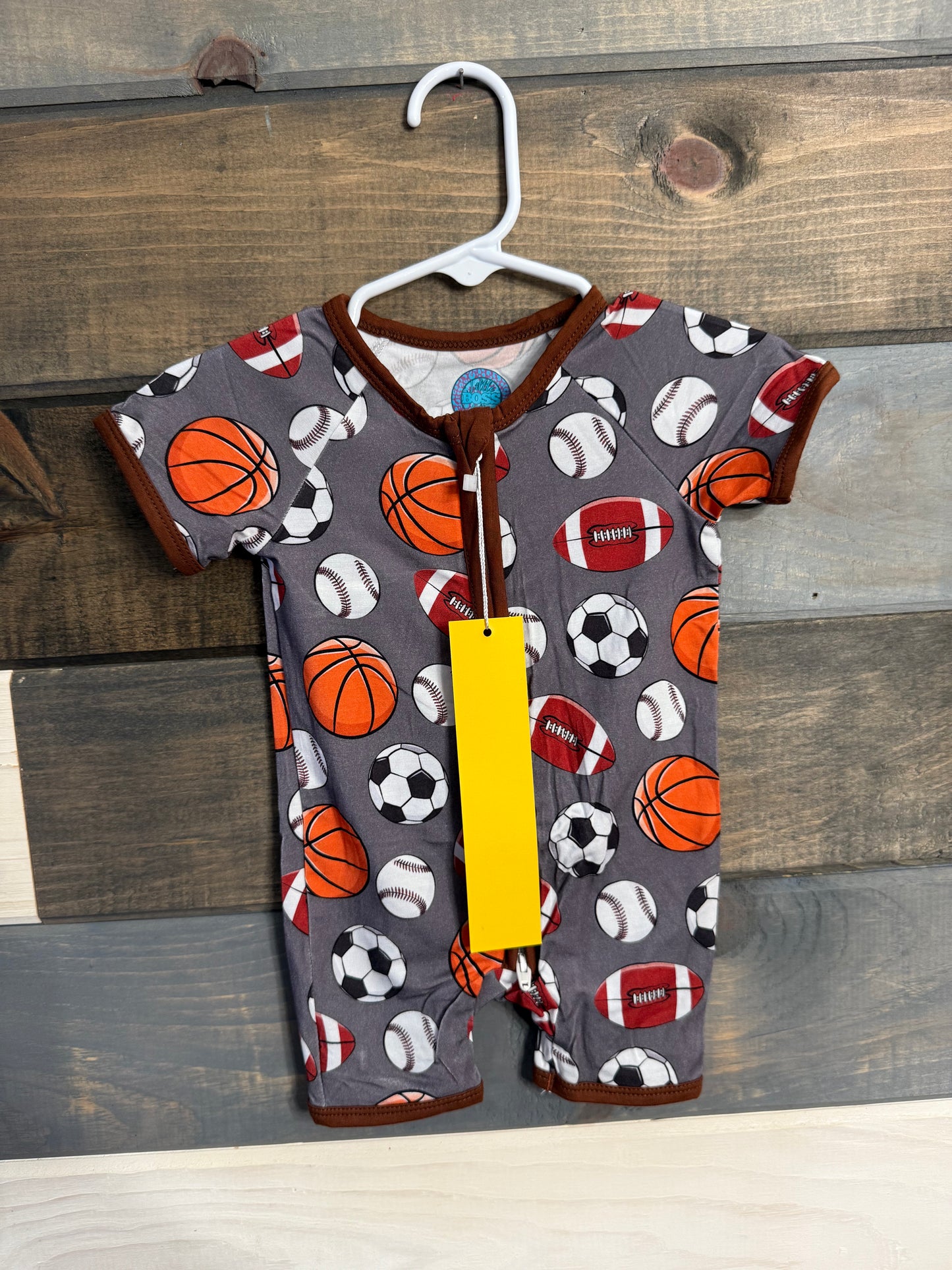 Sport Bamboo Shortie Romper