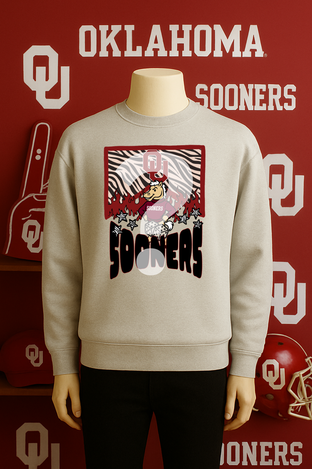 Discounted at checkout mystery OU Sooner Toddler Styles