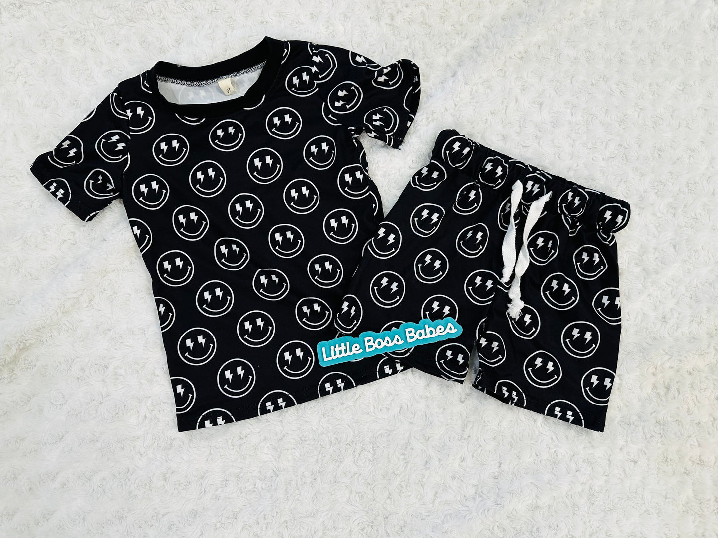 Black Smiley Set