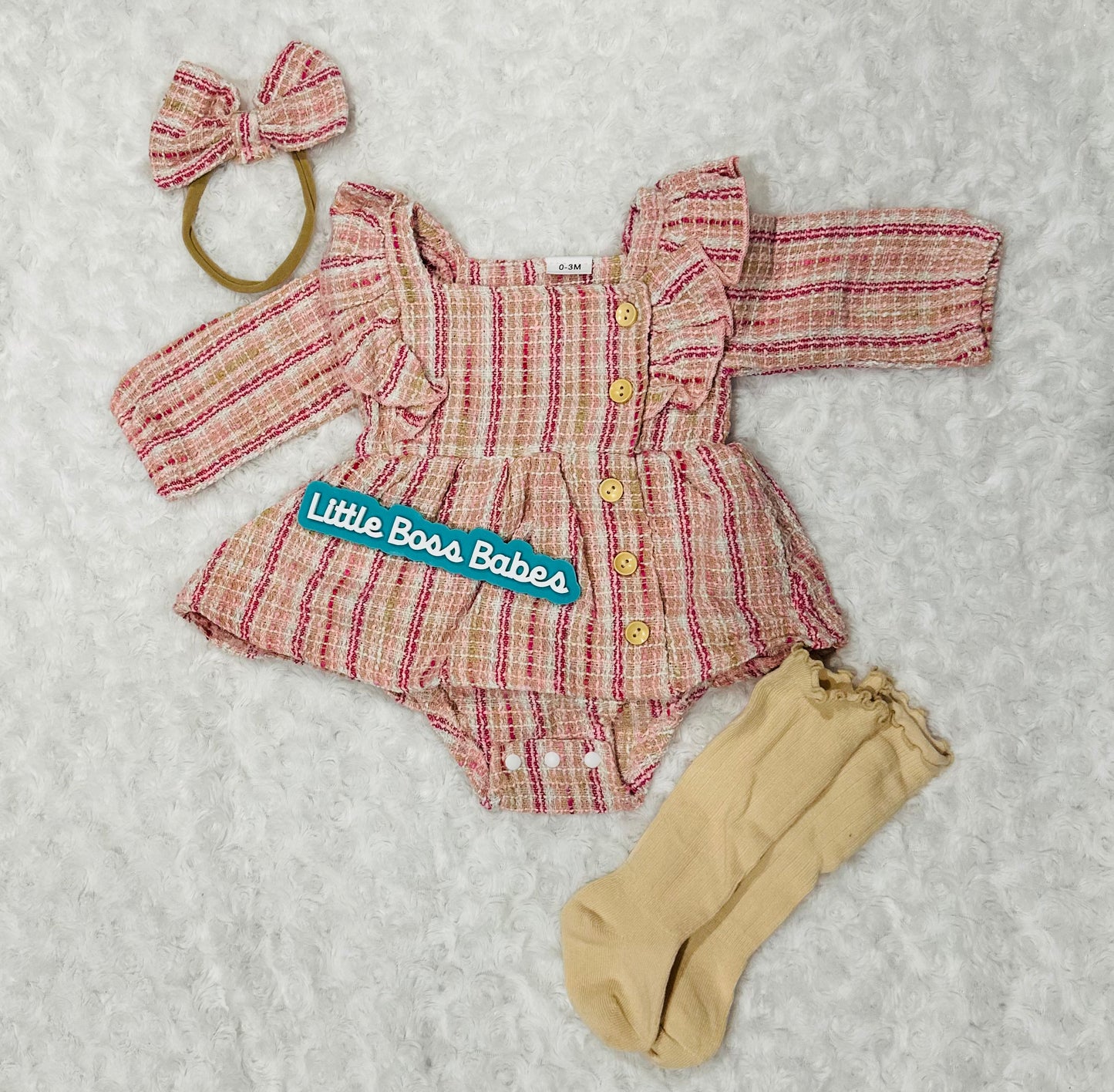 Charlotte Pink Romper