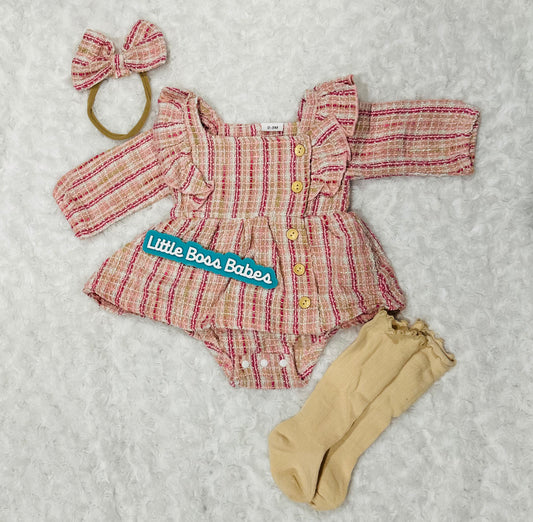 Charlotte Pink Romper